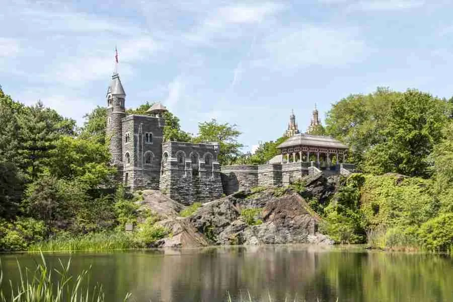 El hermoso castillo de Belvedere en Central Park