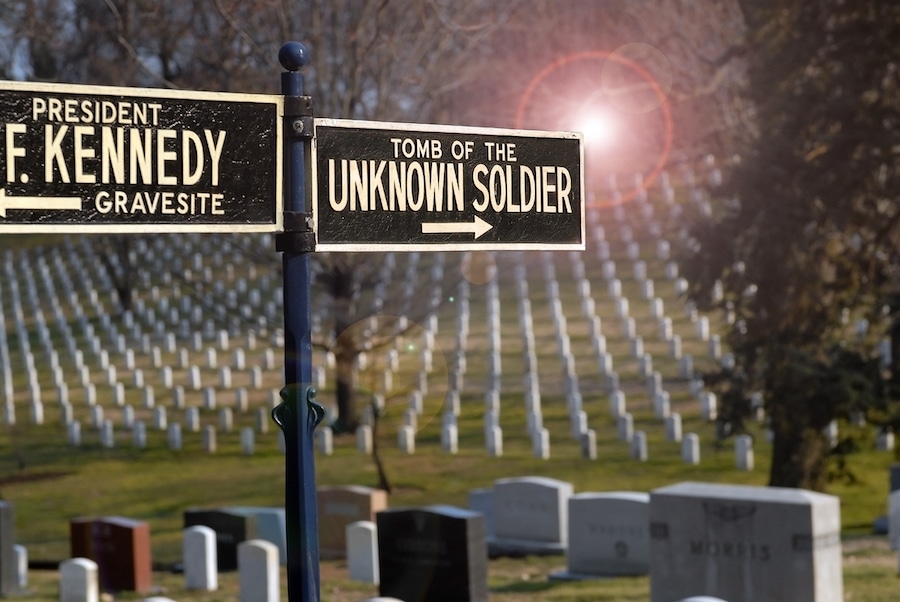 Cementerio Nacional de Arlington: la tumba de JFK