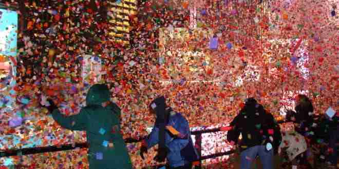 Confeti de Nochevieja en Times Square
