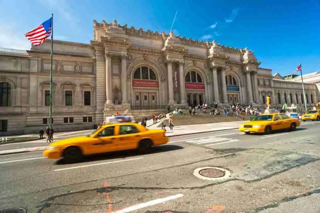 El exterior del Museo Metropolitano de Nueva York