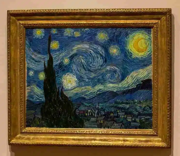 La noche estrellada de Van Gogh en el MoMa
