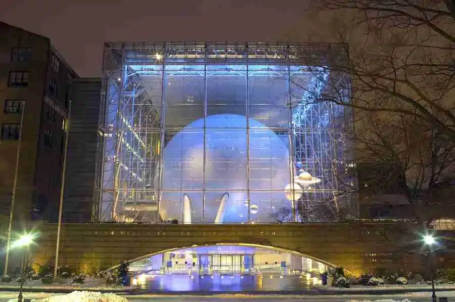 Planetario Hayden en el Museo de Historia Natural de Nueva York