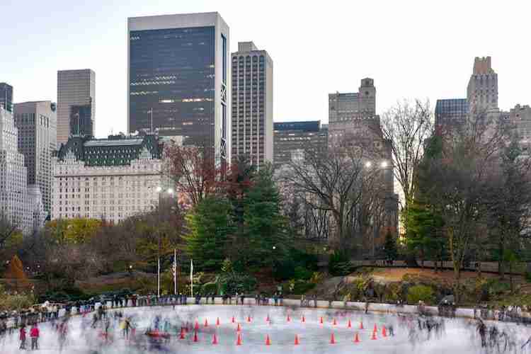 Wollman Rink en Central Park Nueva York
