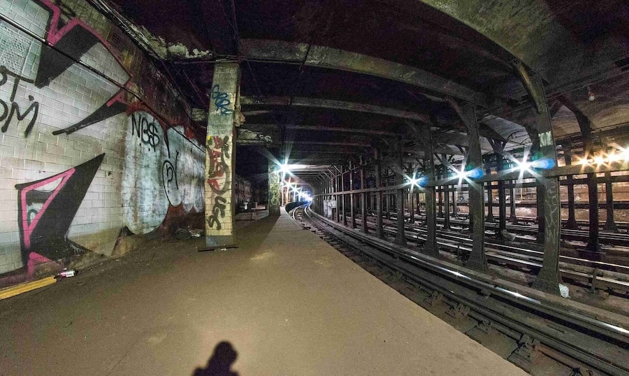 Worth Street, Manhattan - Estaciones de metro abandonadas en Nueva York