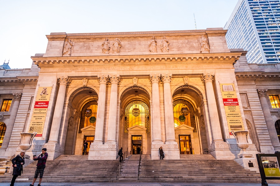 La Biblioteca Pública de Nueva York es uno de los lugares icónicos de Sex and the City