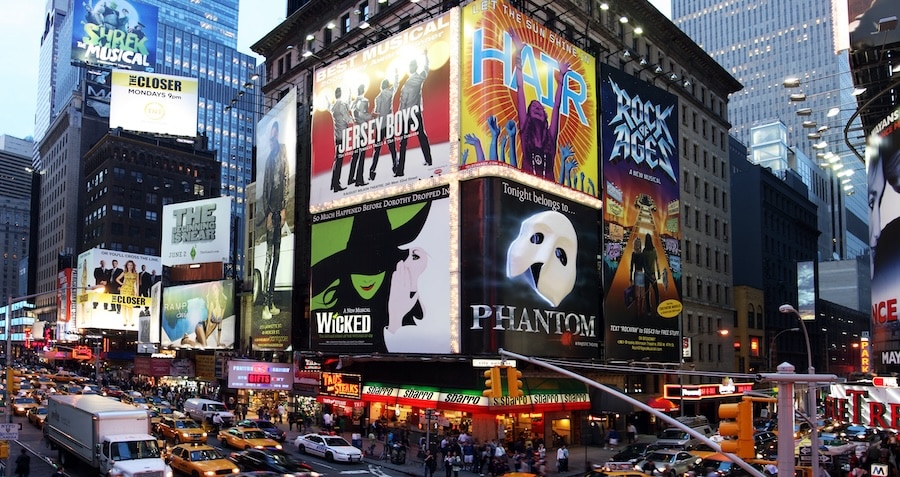 Boletos para los musicales de Broadway