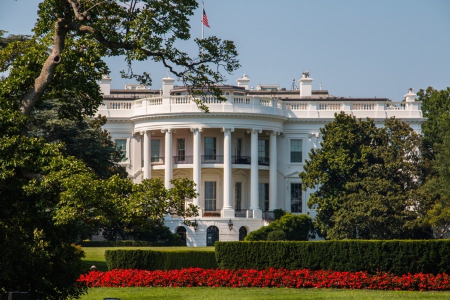 Una de las paradas obligadas en Washington DC es la Casa Blanca