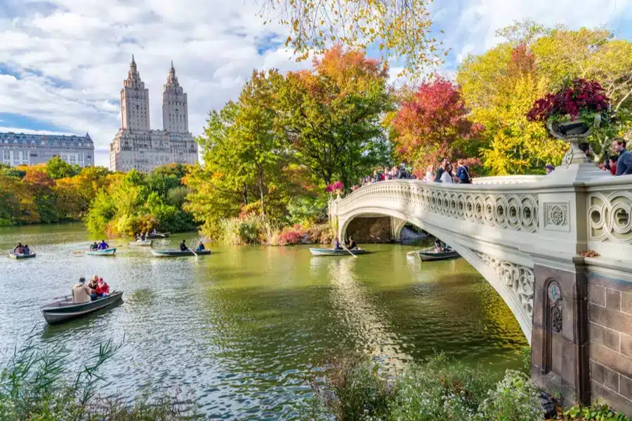Central Park es una de las cosas imperdibles de Manhattan y de Nueva York