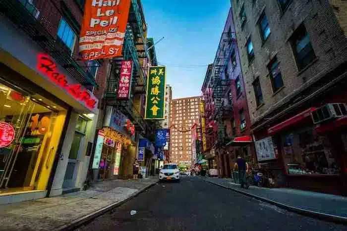 Pell Street, Chinatown New York