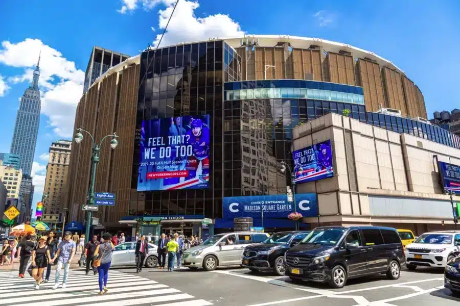 Asistir a un concierto en el Madison Square Garden es una experiencia única