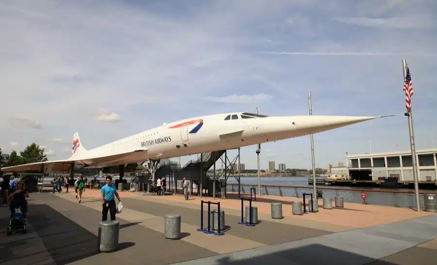 El Concorde es una de las cosas más importante de ver en el museo Intrepid