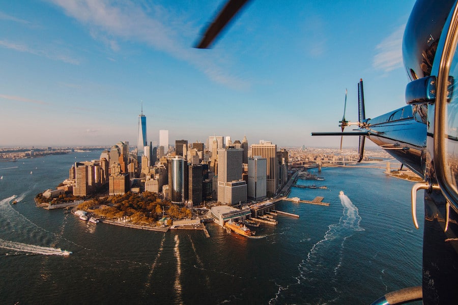 Tour en helicóptero por Nueva York: los mejores paseos