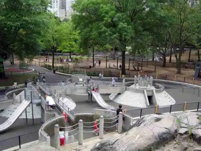 Heckscher Playground en Central Park, Nueva York
