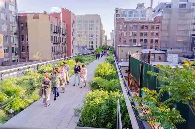 The High Line es una de las atracciones imperdibles de Nueva York