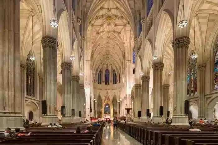 El interior de la Catedral de San Patricio