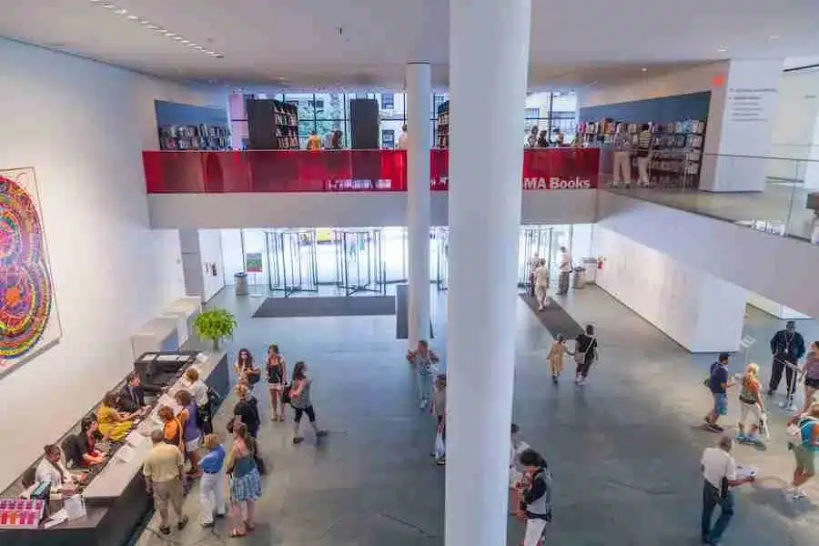 El interior del MoMA de Nueva York