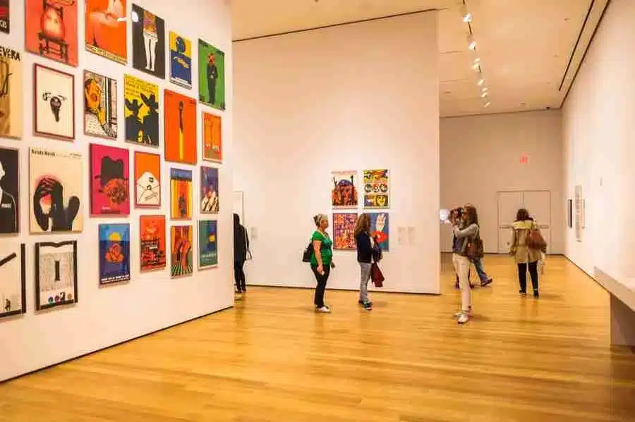 Obras en el Museo de Arte Moderno de Nueva York