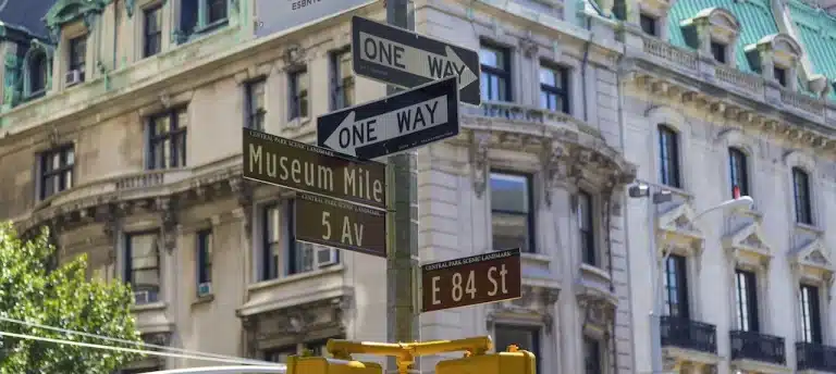 La milla del museos, Nueva York