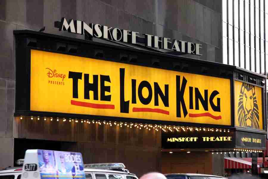 Musical el Rey Leon en Broadway, Nueva York