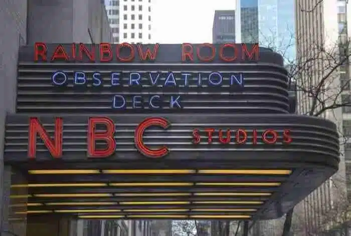 NBC studios en el Rockefeller Center