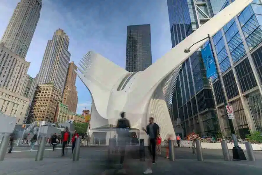 La estación Oculus de Calatrava, Nueva York