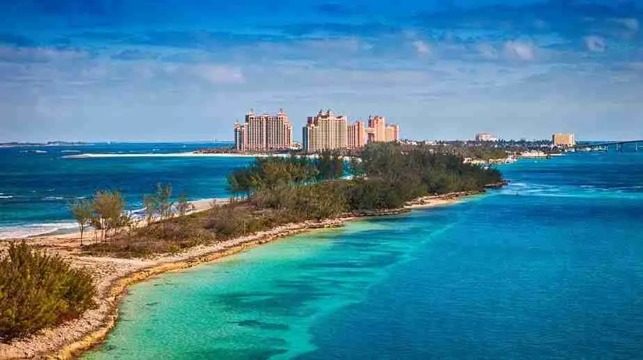La hermosa Paradise Island en las Bahamas