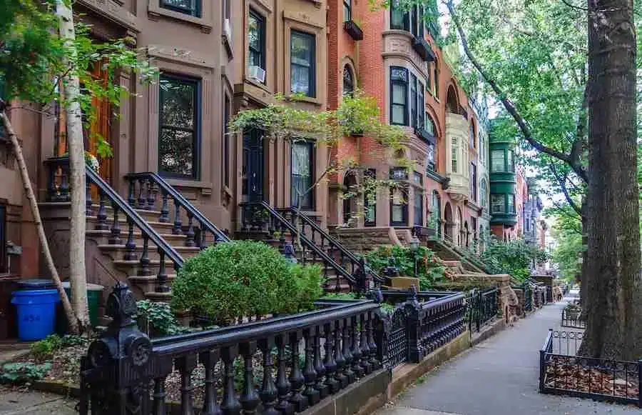 Park Slope en Brooklyn ofrece hermosas calles para pasear