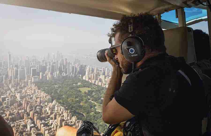 Tour en helicóptero por Nueva York con puertas abiertas