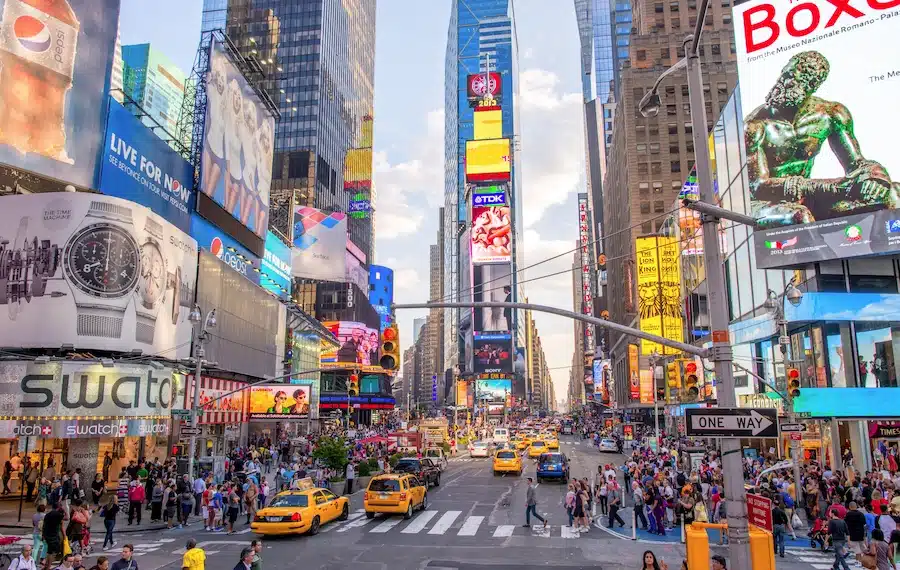 Times Square es el corazón de Midtown Manhattan
