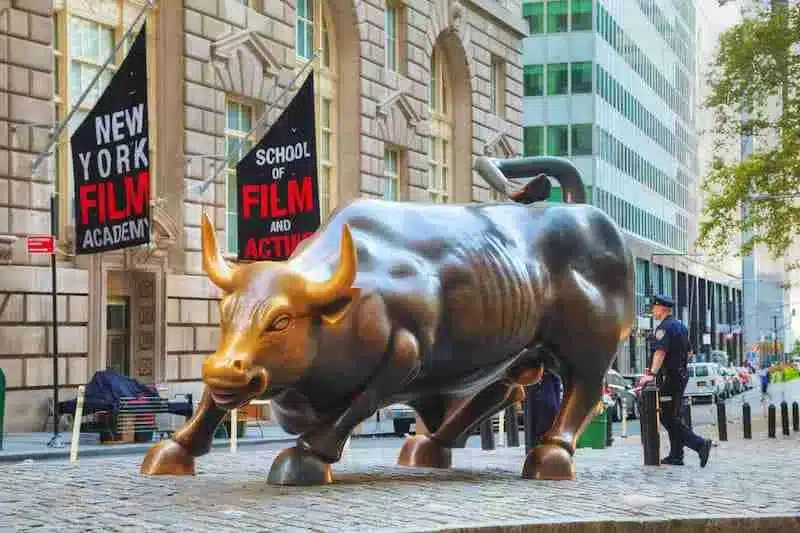 El Toro de Wall Street se encuentra muy cerca de Battery Park