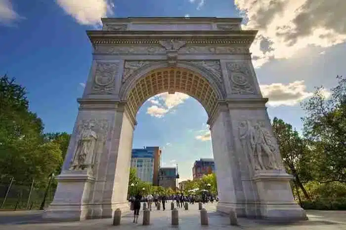 El Arco de Washington Square, Greenwich Village
