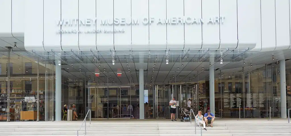 El Whitney Museum se encuentra cerca de la High Line en el Meatpacking District