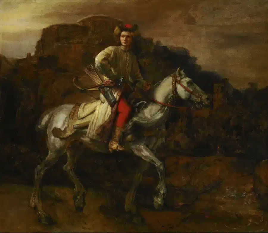 El caballero polaco - Rembrandt van Rijn