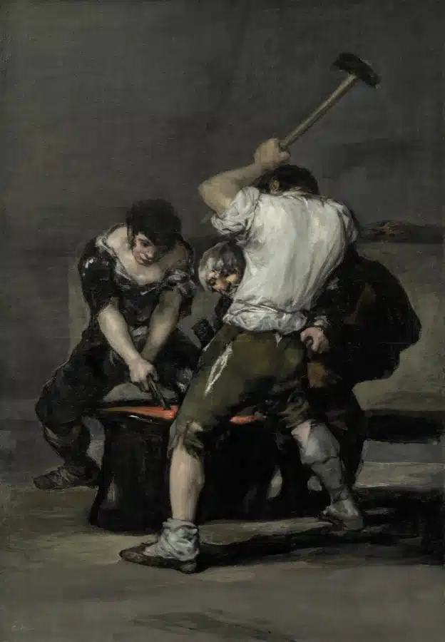 La Fragua - Francisco Goya