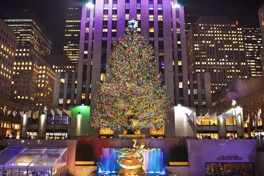 Arbol de Navidad Rockefeller Center Nueva York