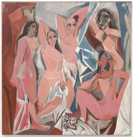 Las señoritas de Aviñón de Picasso