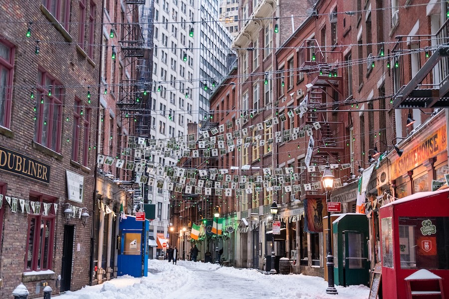 Stone Street en Nueva York - Las calles más bonitas de Nueva York