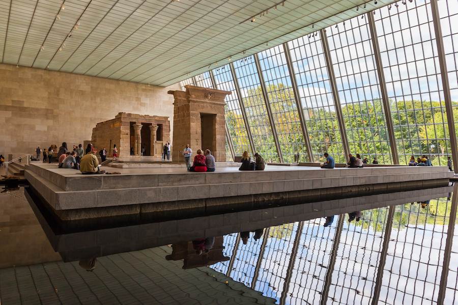 Museo Metropolitano de Arte de Nueva York: el templo egipcio